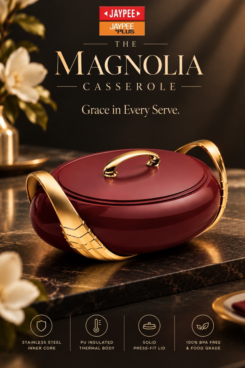 Jaypee Magnolia Casserole