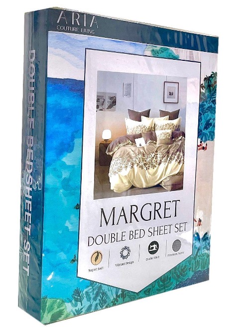 Margret Queen Bedsheet Set